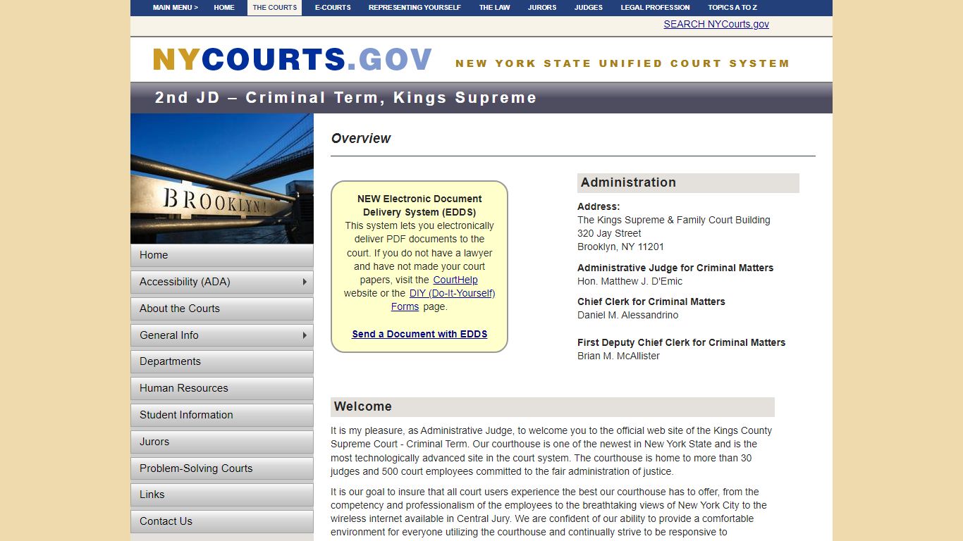 Home - 2jd kings supreme criminal term | NYCOURTS.GOV